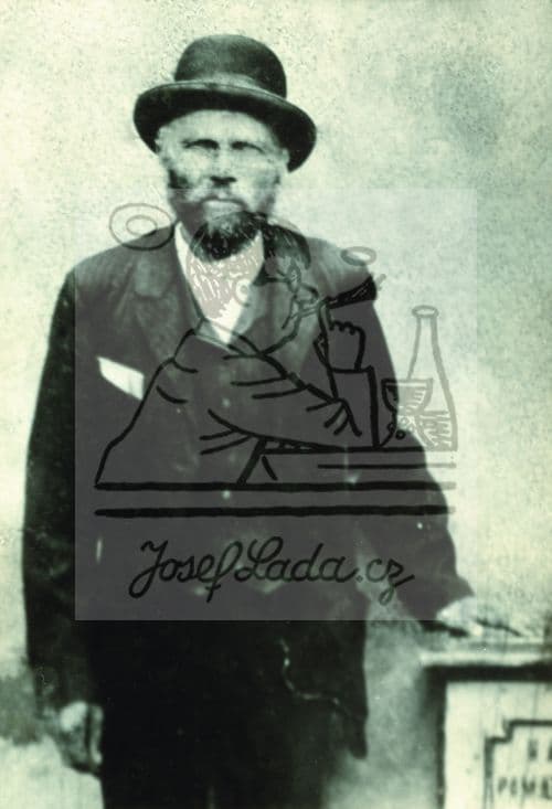 Otec Josefa Lady, kolem 1890